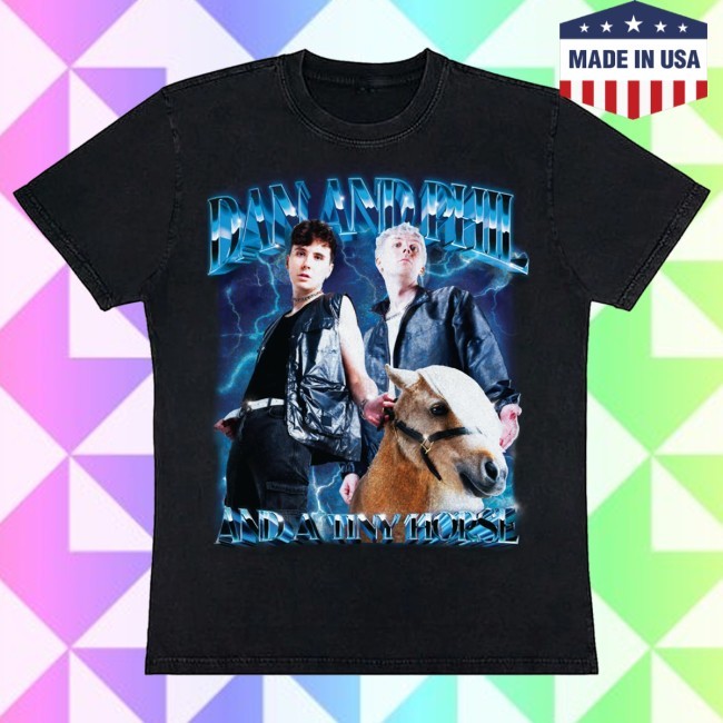 Dan And Phil And A Tiny Horse Shirt
