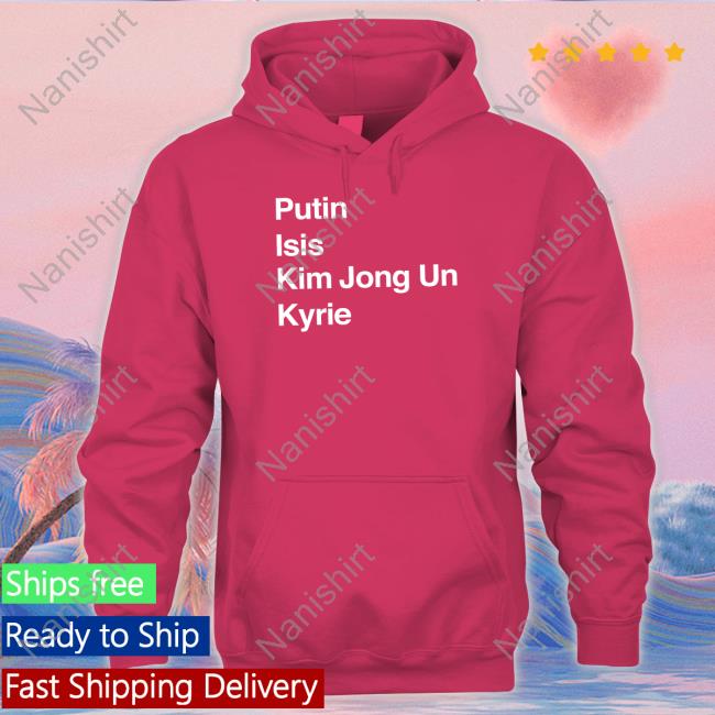 Barstool Sports Putin Isis Kim Jong Un Kyrie Long Sleeved T Shirt Ahmed/The Ears/IG BigBizTheGod