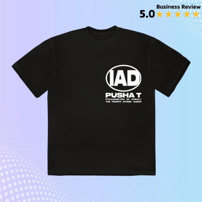 IAD New T-Shirt - Pusha T | Official Shop