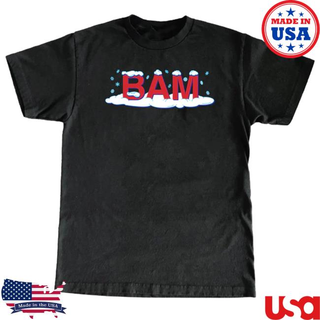 Kanel Joseph Merch Bam Snow Crewneck Sweatshirt
