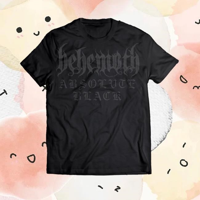 Behemoth - TSOG Absolvte Black Shirt Behemoth Merch