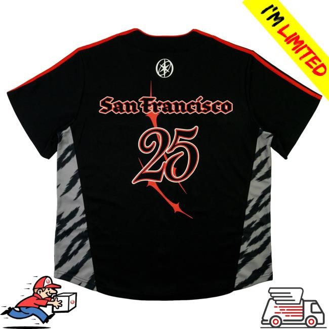 Beautiful Chaos City Jersey San Francisco Gear Katseye