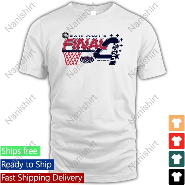 Official FAU Owls 2023 Final Four Oversized T-Shirt