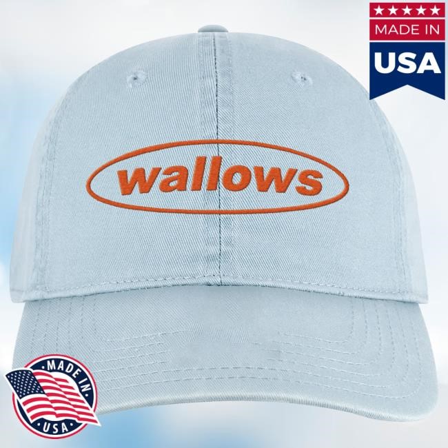 Official Wallows Oval Logo Dad Cap – Wallows Store Merch