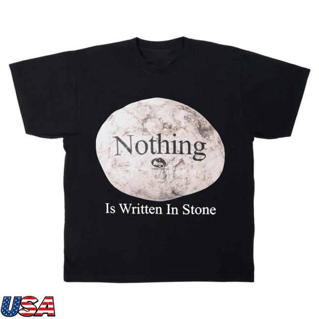 Official Online Ceramics Nothing Is Written In Stone Black Shirts