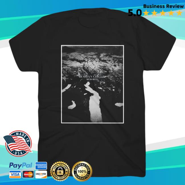 Hello Merch Russian Circles Memorial Black T Shirt
