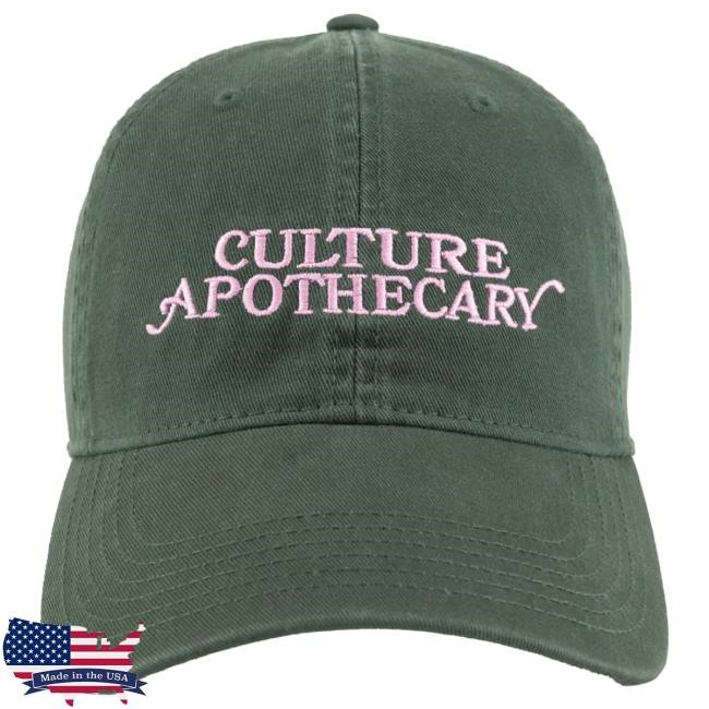 Turning Point USA TPUSA Official Tpusa Merch Store Shop Turning Point Usa Culture Apothecary Grn/Pink Dad Hat