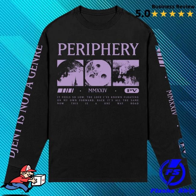 Periphery Official Merch Album Collage Long Sleeve T-Shirt