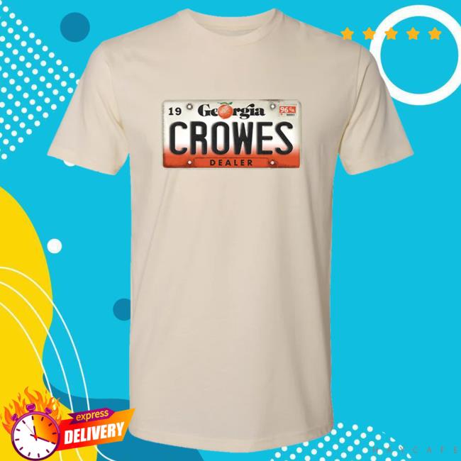 Official The Black Crowes License Plate Tshirt TheBlackCrowes