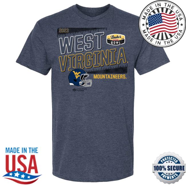 Official Duke's Mayo Bowl Merch Store 2023 Duke's Mayo Bowl West Virginia Sst T-Shirts