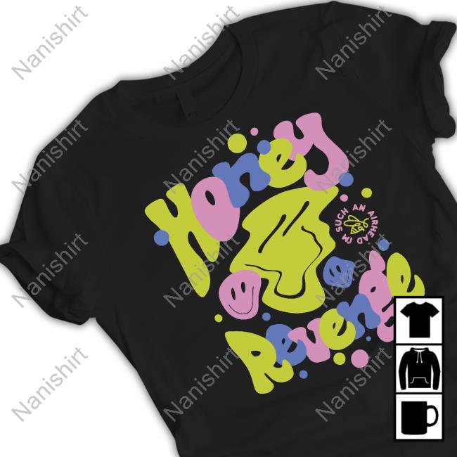 Honey Revenge Smiling Logo Tee Shirt