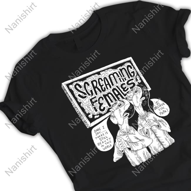 Official Bingo Screaming Females Ugly T Shirt
