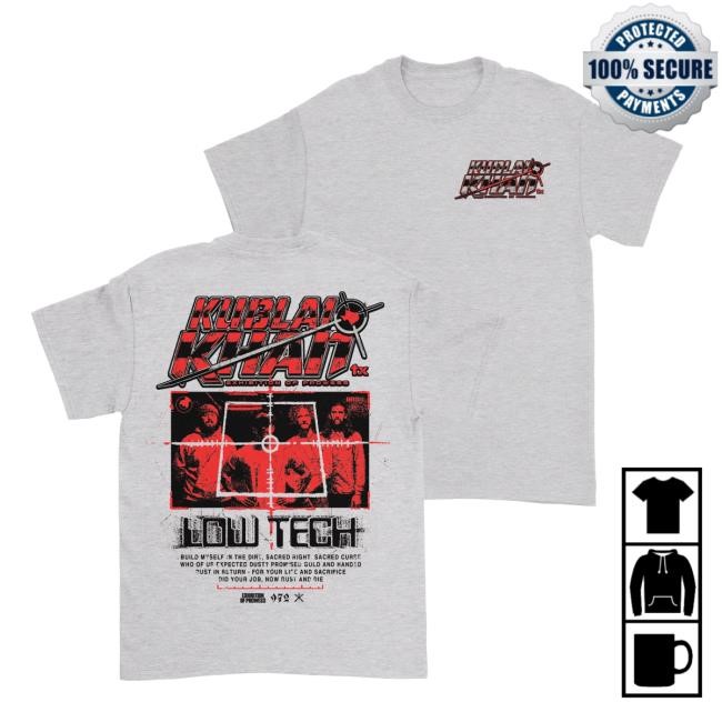 Low Tech Grey Tee – Kublai Khan TX