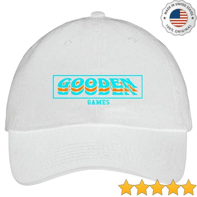 Official Drew Gooden Merch Store Gooden Games Embroidered Black Dad Cap