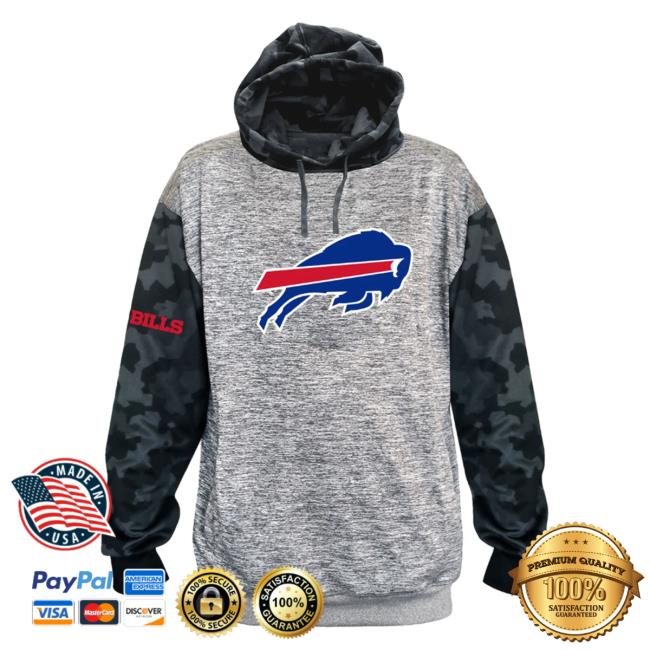 Official Buffalobills Clothing Shop Merch Store Big & Tall Buffalo Bills Camo Team Logo Sweatshirts