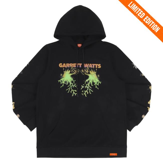 Things By Garrett Merch Garrett Watts Haunted Powers Be Spooky Hunt Ghosts Hoodie