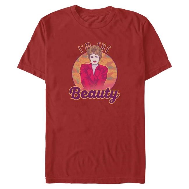 Official Disney Merch Blanche ''I'm the Beauty'' Tee for Adults – The Golden Girls