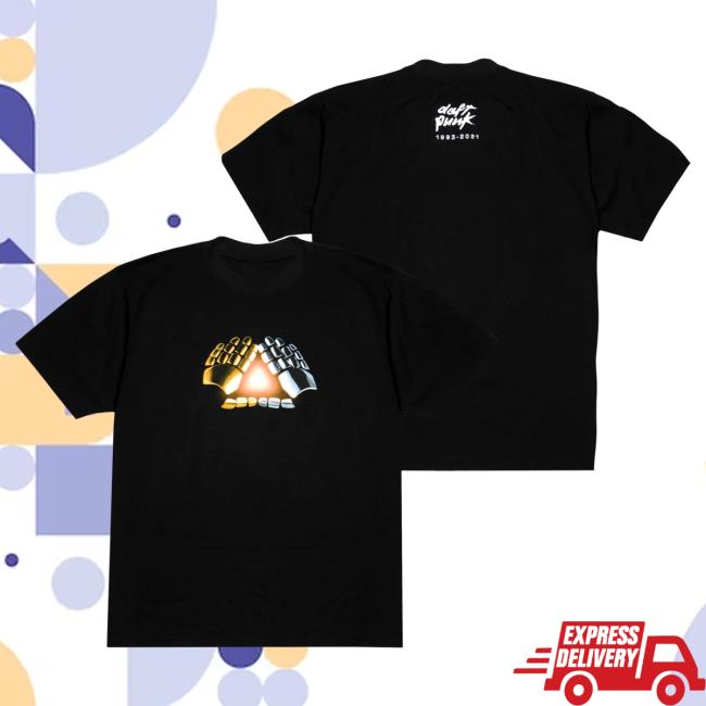 Official Daft Punk Merch Store Daft Punk Epilogue New Shirt