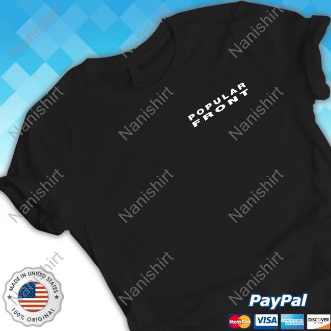 Support Popular Front Conflict Bros Shirt