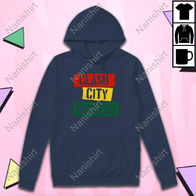 The Clash Clash City Rockers Logo Tee