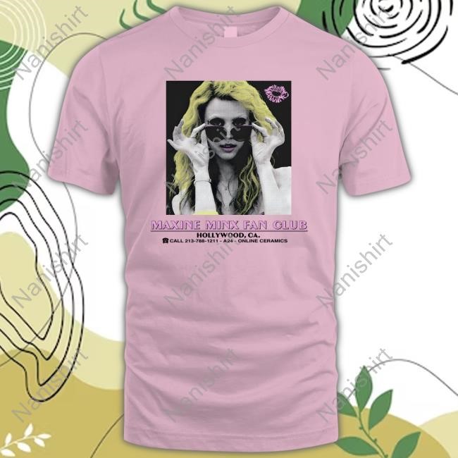 Maxine Minx Fan Club Hollywood, Ca T-Shirt
