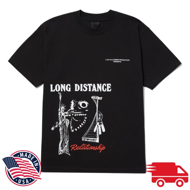 Huf X Alltimers Coast 2 Coast Shirt 2023