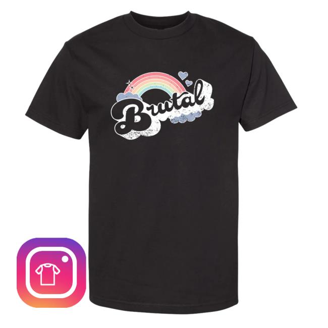 Official Smosh Merch Store Brutal Essential T Shirt - Black