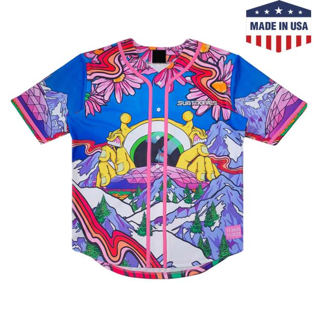 Official SUBTRONICS CYCLOPS DOME BASEBALL JERSEY