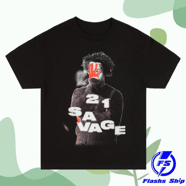 Official 21 Savage Merch Store Saint Laurent Don 21 Savage IAAB TOUR Shirt 2024 21 Savage Apparel Clothing 21Savage