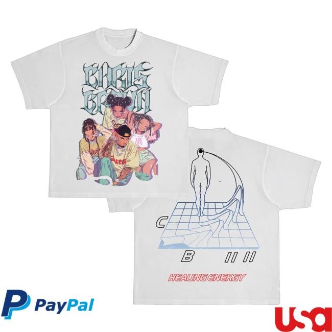 Chris Brown Official Merch Shop Healing Energy Classic T Shirt Chris Brown Store Merchandise Chrisbrownworldstore