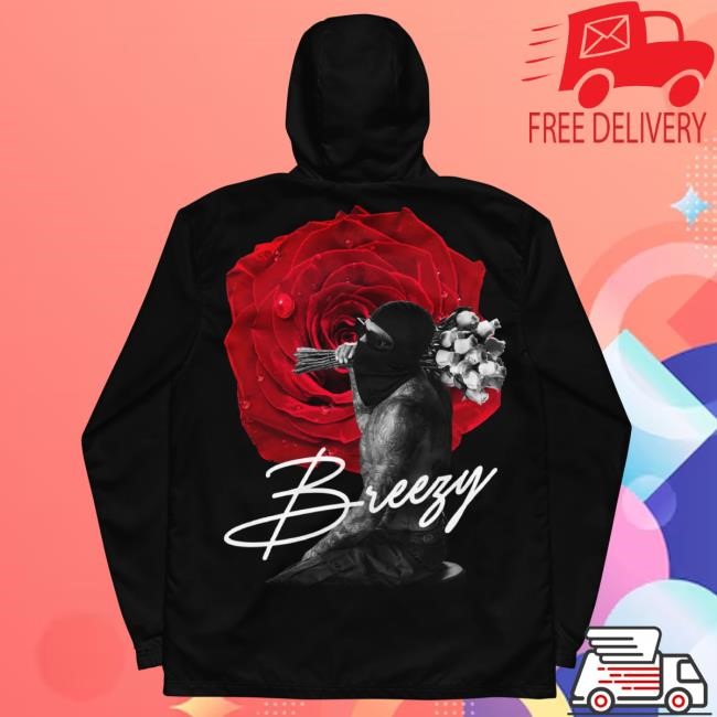 Official Chris Brown BREEZY ROSE Men’s Attractive Hoodie ChrisBrown