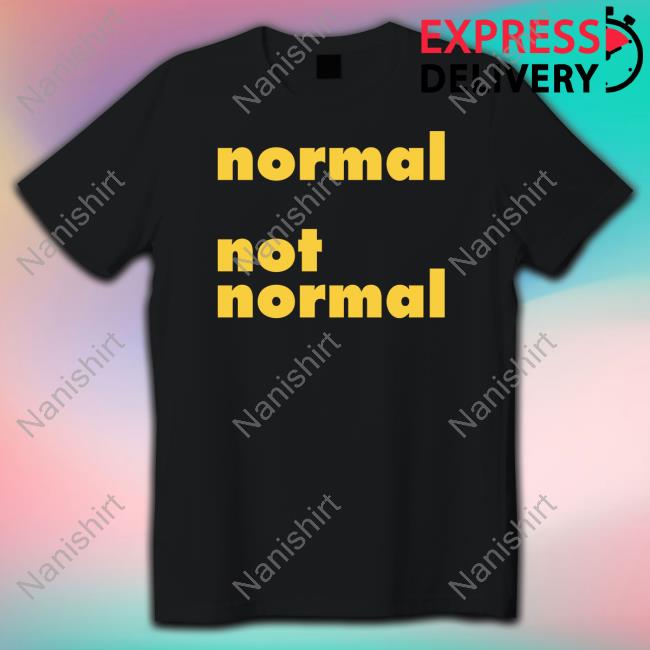 Normal Not Normal Logo T-Shirt