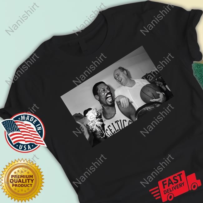 Joe Mazzulla Bill Russell And Red Auerbach Shirt