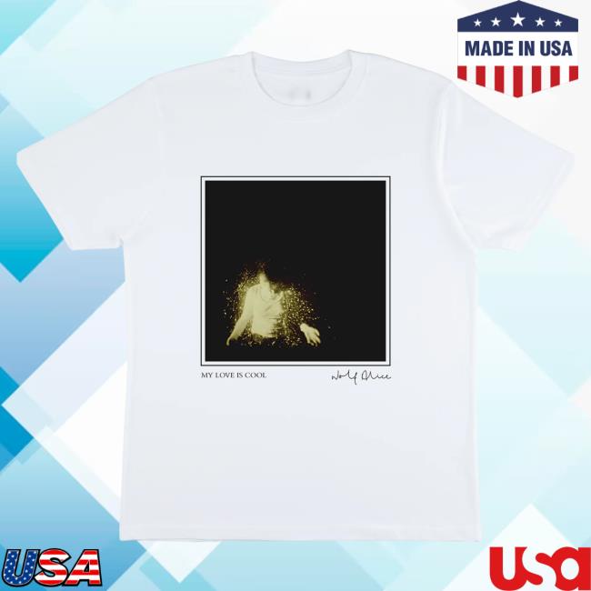 Official Wolf Alice Merch My Love Is Cool Album Shirt
