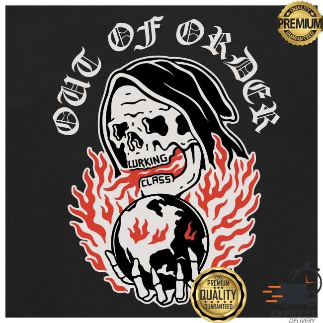 Out Of Order Zip Hoodie by Lurking Class Cold Weather Night Show Out Of Order Zip Hoodie from Lurking Class