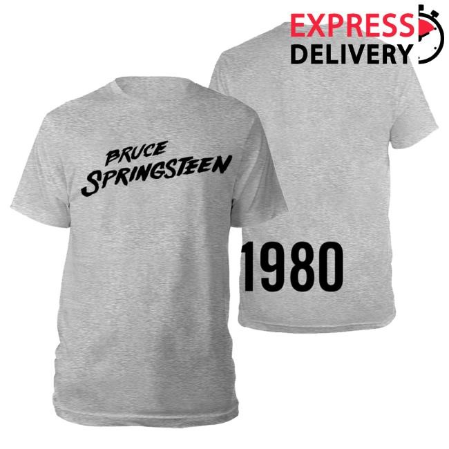 Officia Bruce Springsteen Merch Store Bruce Springsteen 1980 Popover Shirt