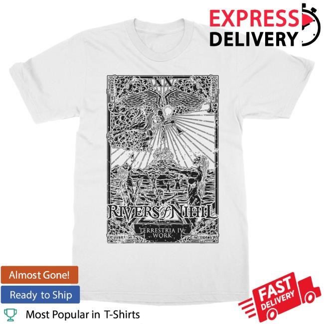 Official Indie Merch Store Shop Rivers of Nihil Terrestria IV Shirt 2024 IndieMerchStore