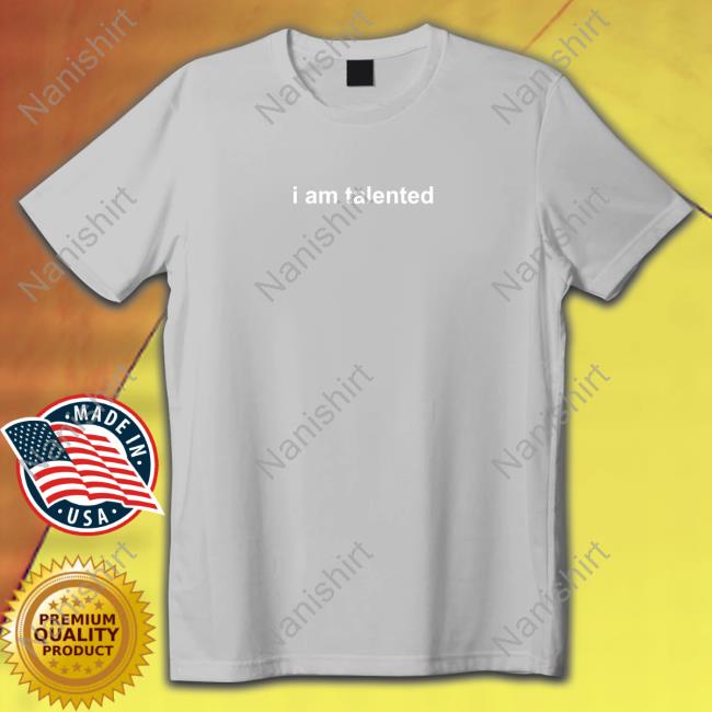Official Selena Gomez Store I Am Talented T-Shirt
