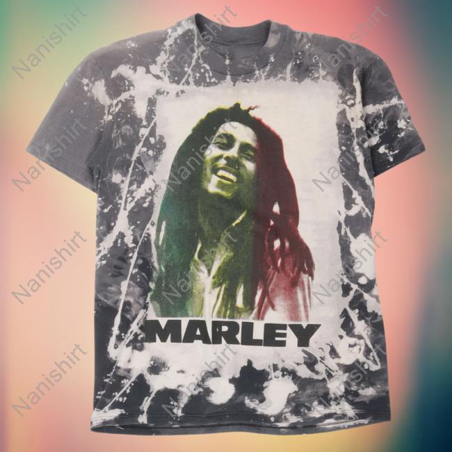 Official Justin Reed Vintage Bob Marley Tie Dye Shirt Justinreed
