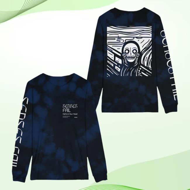 Official Hell Is In Your Head Dye Pullover Sweatshirt