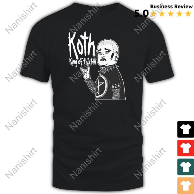 Koth King Of The Hill Black T Shirt