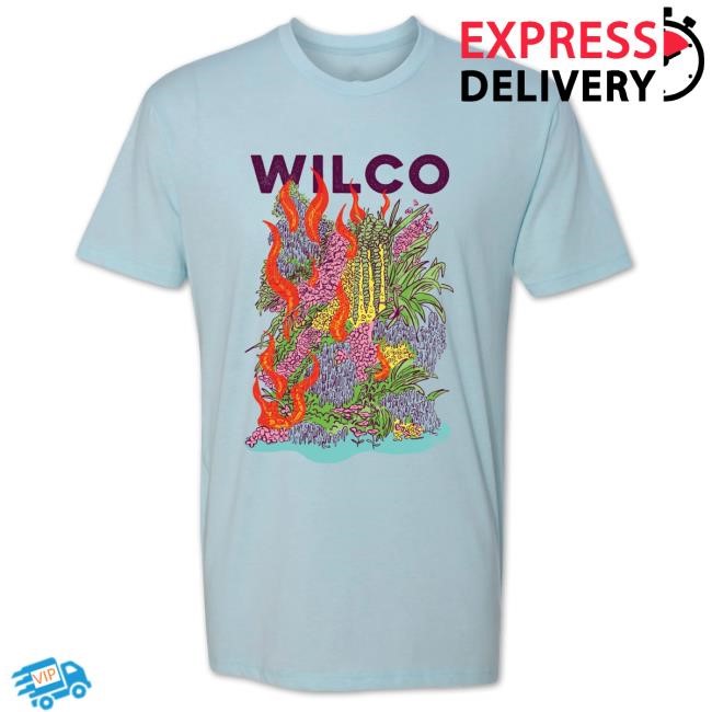 Official Wilco Merch Shop Cousin on Fire New T-Shirt Wilco