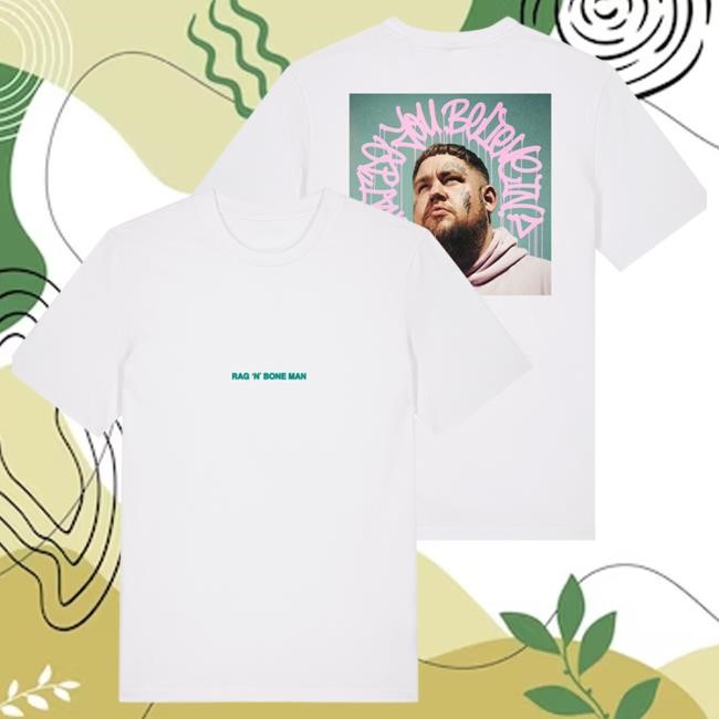 What Do You Believe In? Album Photo White Shirt New - Rag'n'bone Man | Official Store Ragnboneman Merch Shop