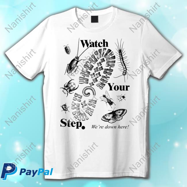 Official Watch Your Step By Moss Graves Sweatshirt