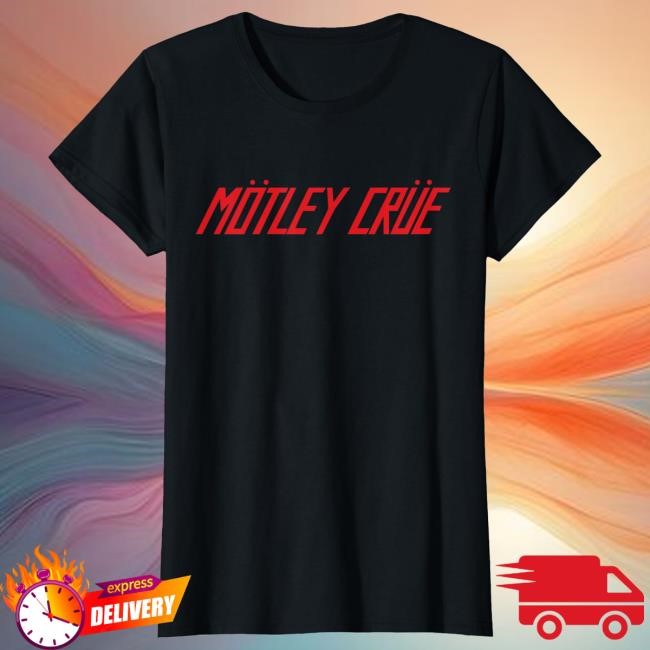 Mötley Crüe - Distressed Logo Tees Motley Crue Official