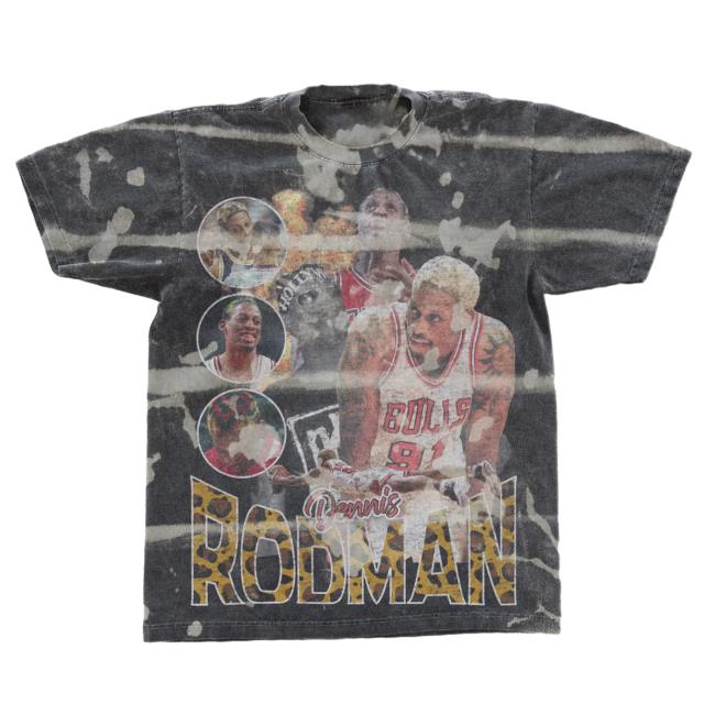 Teivk Clothing Shop Bleached Dennis Rodman Exclusive Shirt 2023