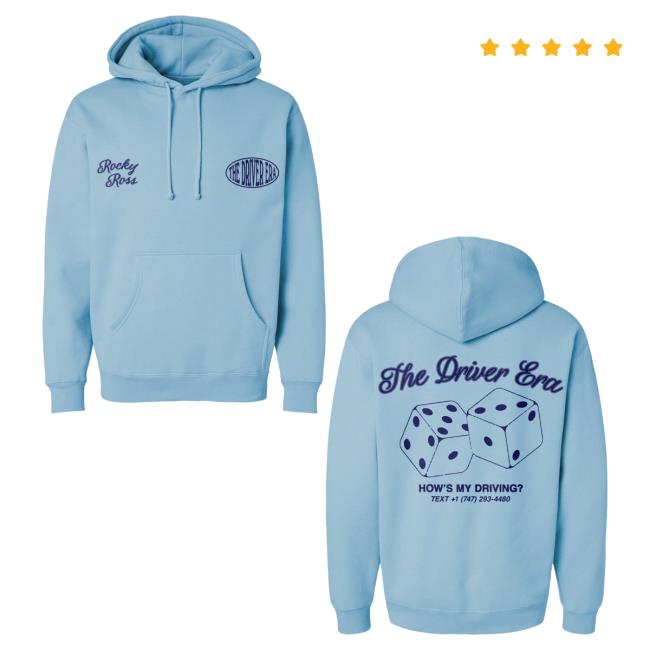 Official The Driver Era Merch How's My Driving Crewneck The Driver Era Tour