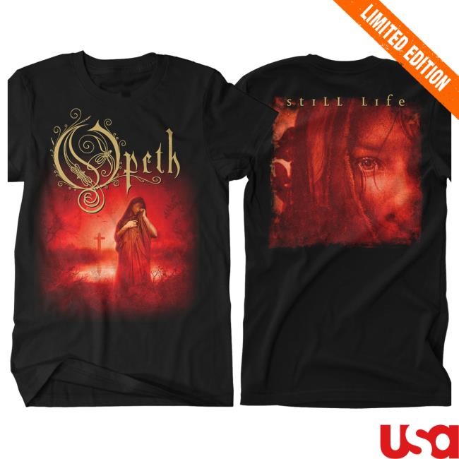 Official Opeth Merch Opeth - 'Still Life' Attractive Shirt