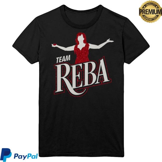 Official Reba Mcentire Merch Store Team Reba Fancy Tee RebaMcentire