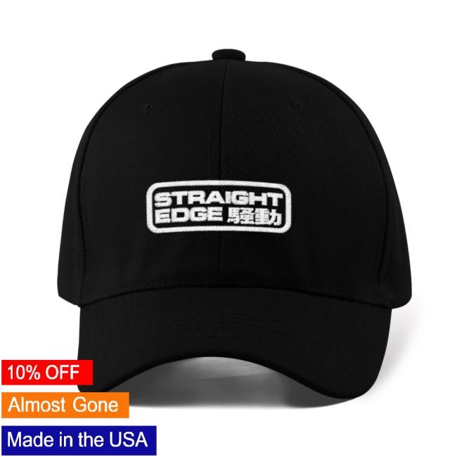 Steezy Kane - Straight Edge Embroidered Hat Steezy Kane Merch